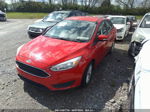 2015 Ford Focus Se Red vin: 1FADP3F20FL202048