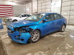 2015 Ford Focus Se Blue vin: 1FADP3F20FL207346