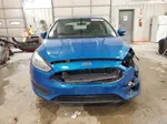 2015 Ford Focus Se Blue vin: 1FADP3F20FL207346