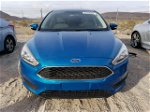 2015 Ford Focus Se Blue vin: 1FADP3F20FL383555