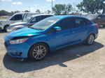 2016 Ford Focus Se Blue vin: 1FADP3F20GL236797