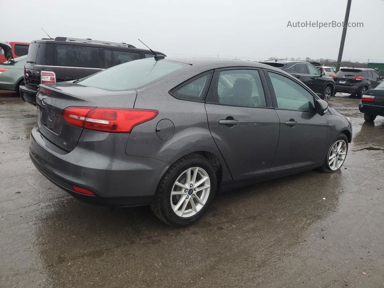 2016 Ford Focus Se Серый vin: 1FADP3F20GL238968