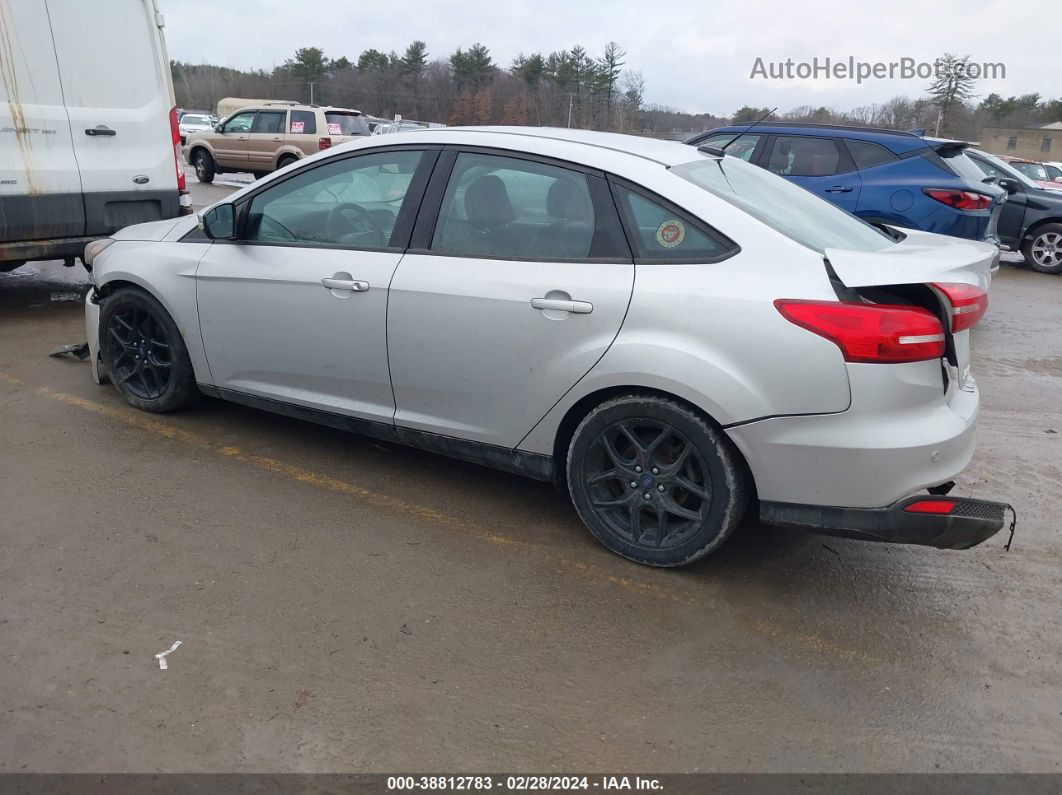 2016 Ford Focus Se Silver vin: 1FADP3F20GL321008