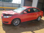 2016 Ford Focus Se Red vin: 1FADP3F20GL404678