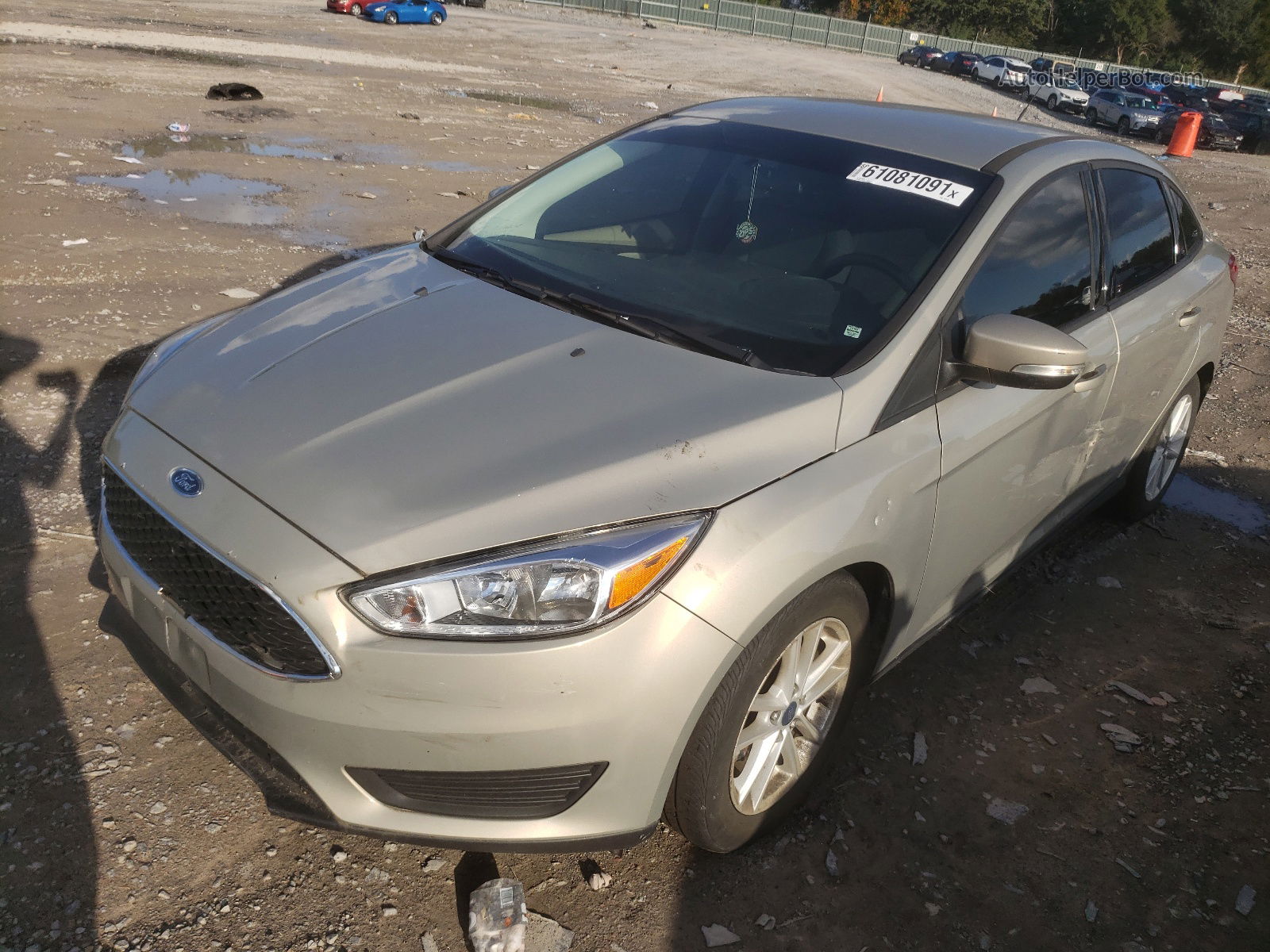 2016 Ford Focus Se Gold vin: 1FADP3F20GL405295