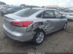 2018 Ford Focus Se Silver vin: 1FADP3F20JL268379