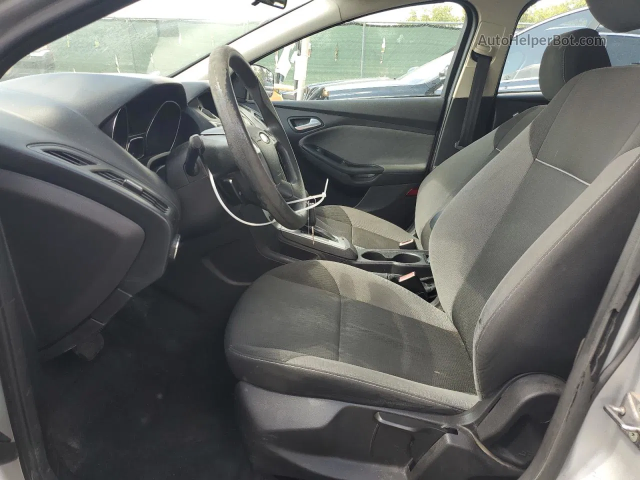 2013 Ford Focus Se Silver vin: 1FADP3F21DL107589