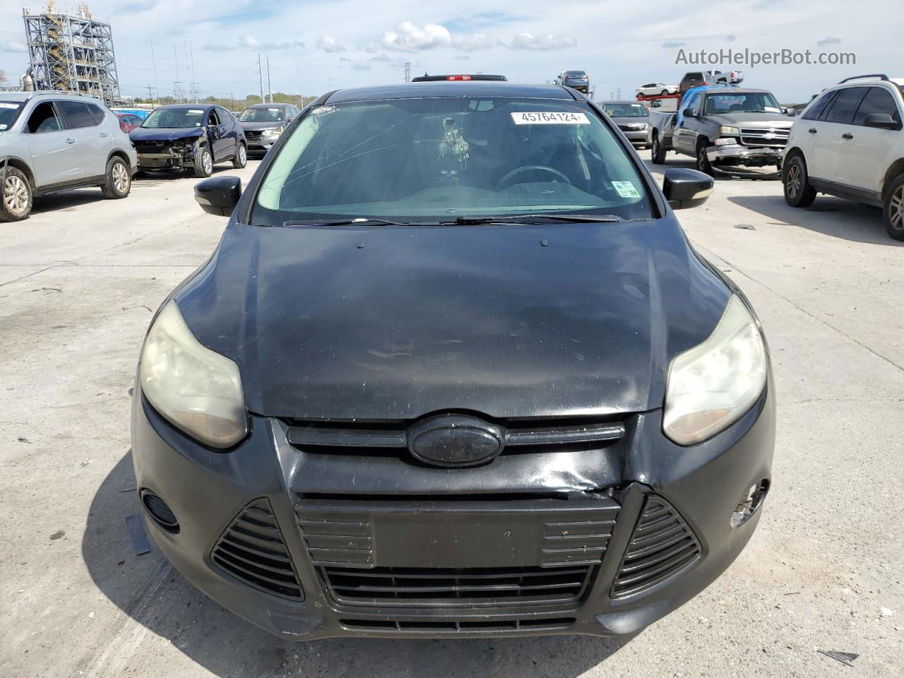 2013 Ford Focus Se Black vin: 1FADP3F21DL157750