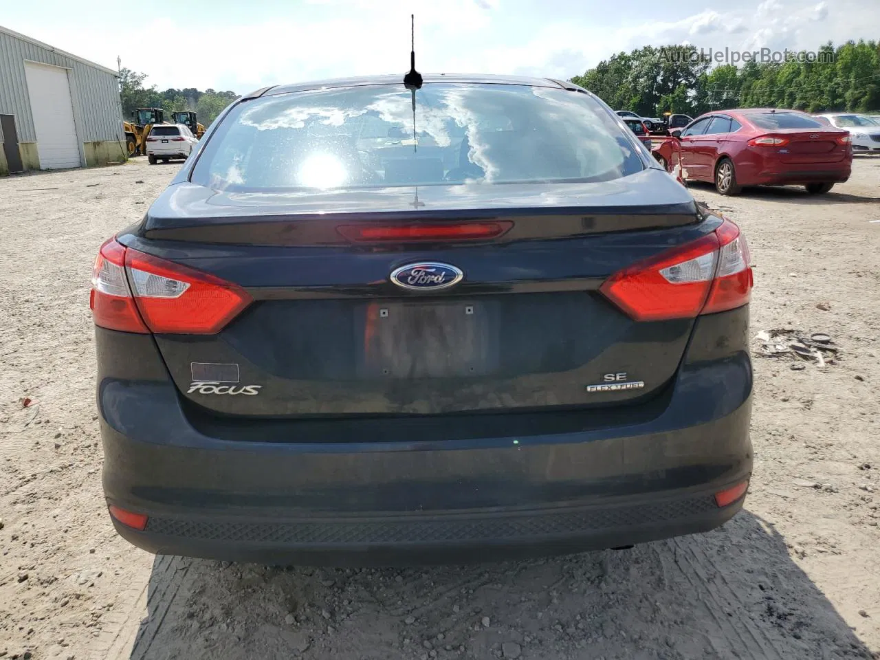 2013 Ford Focus Se Black vin: 1FADP3F21DL175326