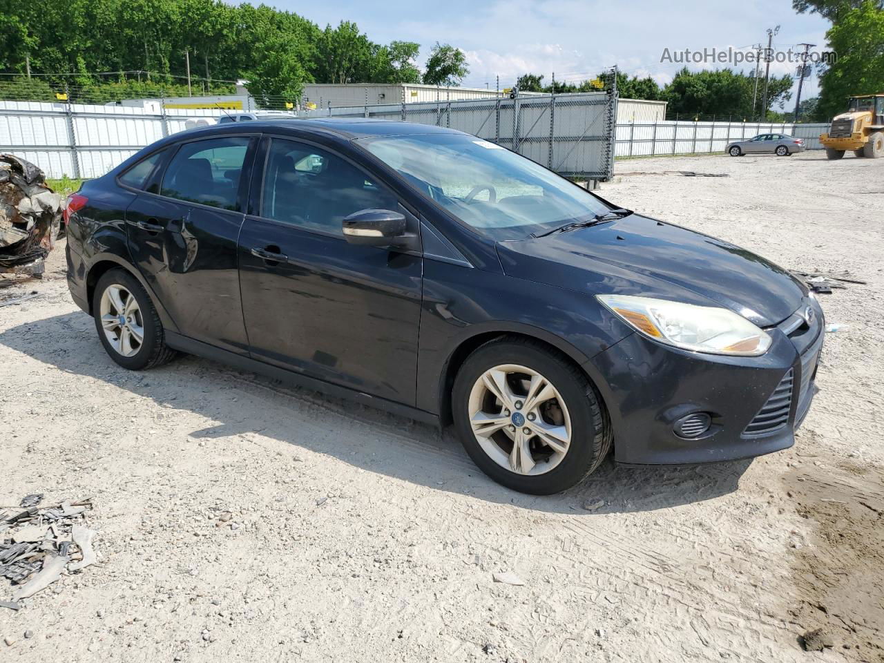 2013 Ford Focus Se Black vin: 1FADP3F21DL175326