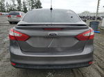 2013 Ford Focus Se Gray vin: 1FADP3F21DL196371