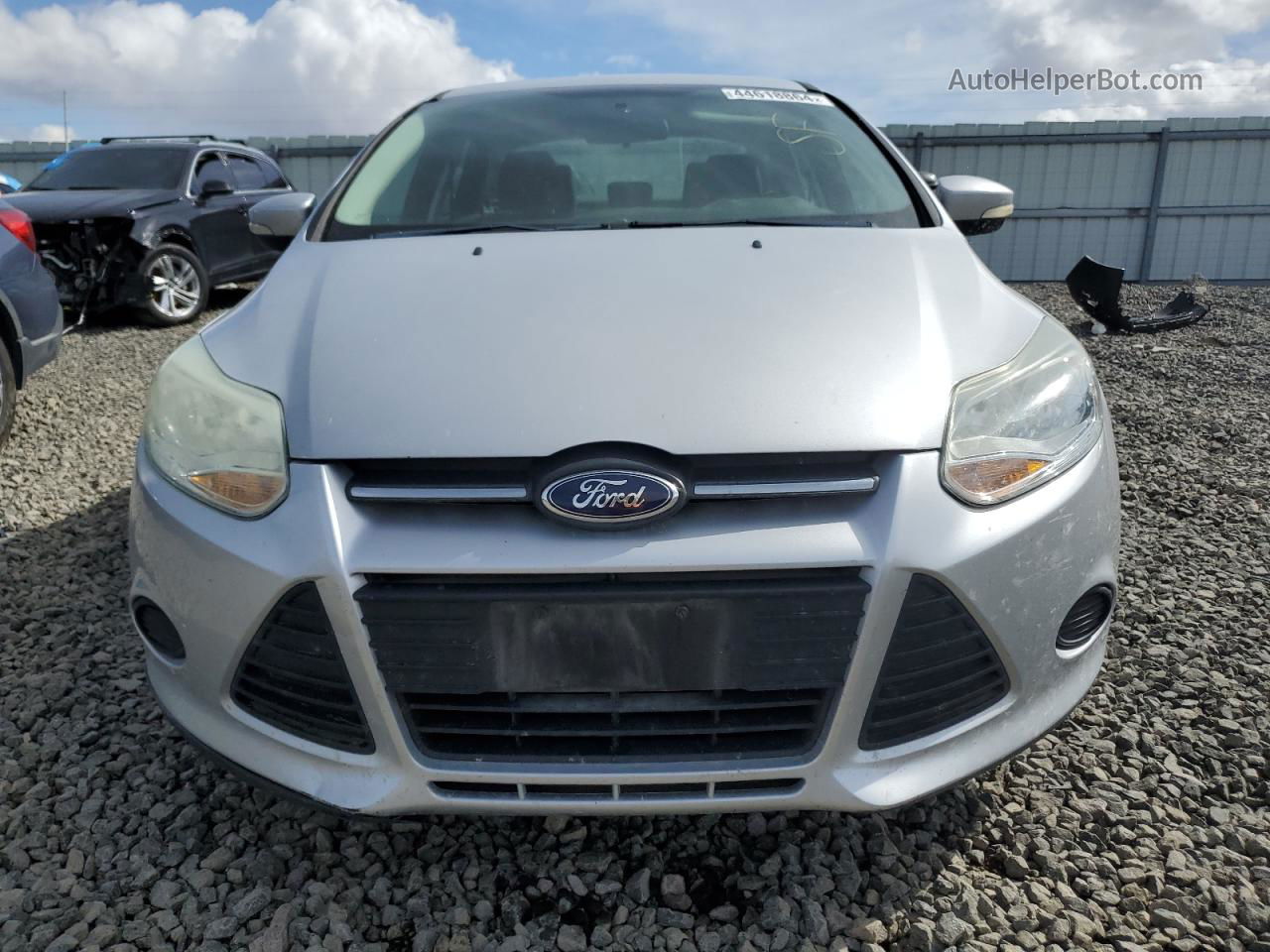 2013 Ford Focus Se Silver vin: 1FADP3F21DL200791