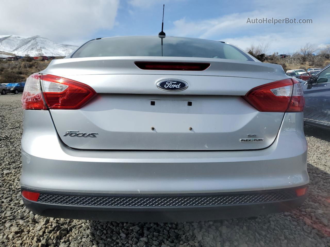 2013 Ford Focus Se Silver vin: 1FADP3F21DL200791