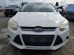 2013 Ford Focus Se White vin: 1FADP3F21DL248484