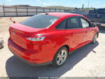 2013 Ford Focus Se Красный vin: 1FADP3F21DL284093