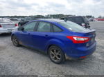 2013 Ford Focus Se Blue vin: 1FADP3F21DL308456