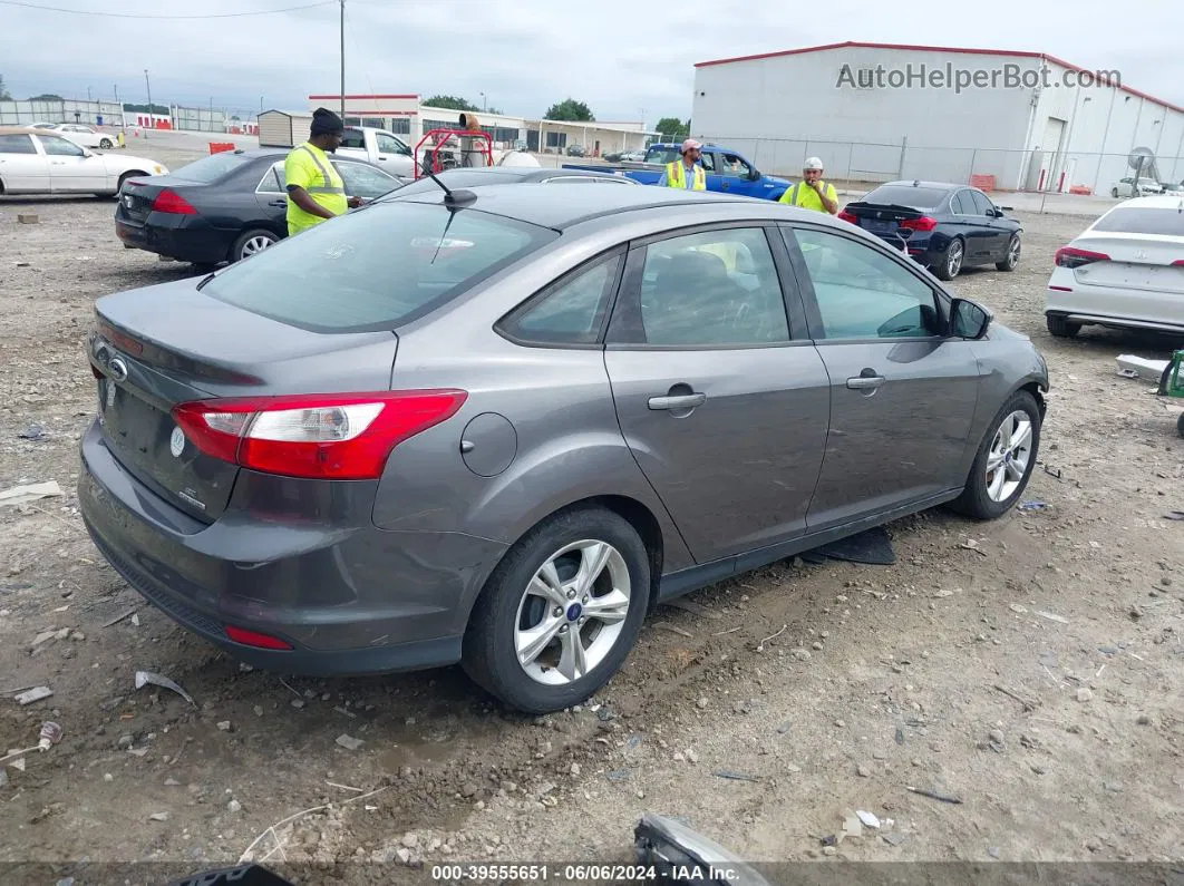 2013 Ford Focus Se Gray vin: 1FADP3F21DL318727