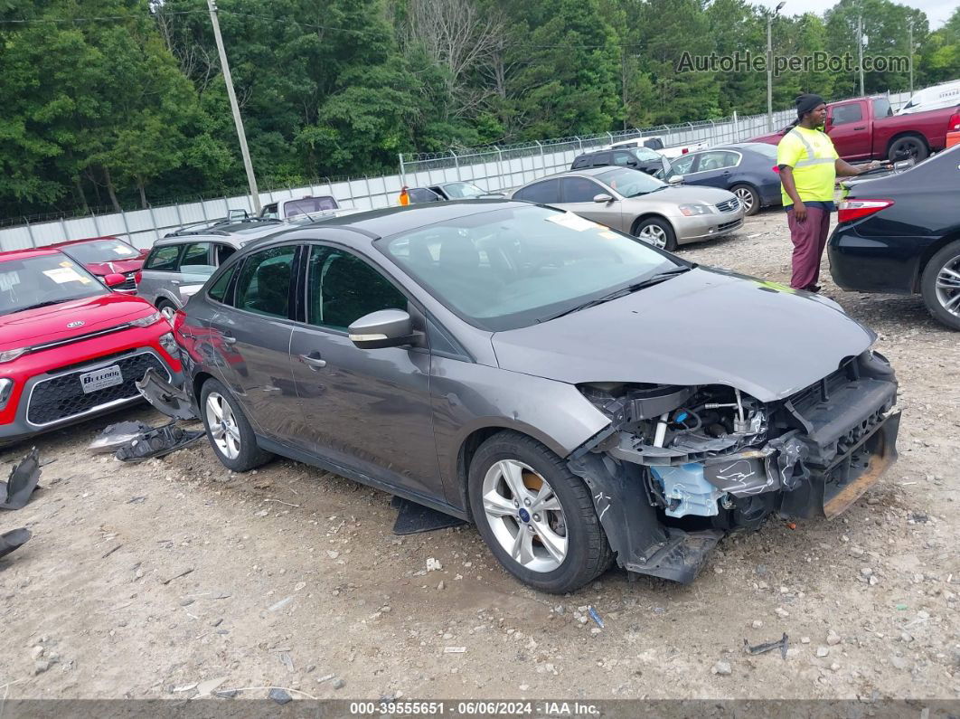 2013 Ford Focus Se Gray vin: 1FADP3F21DL318727