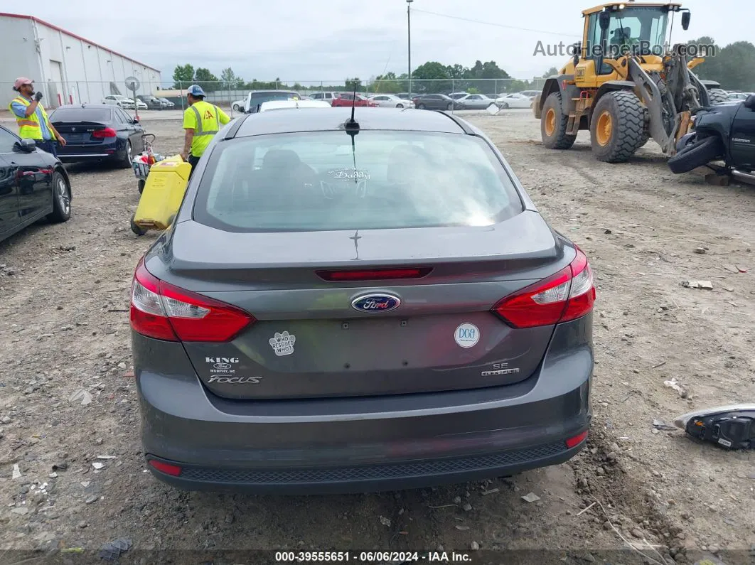 2013 Ford Focus Se Gray vin: 1FADP3F21DL318727