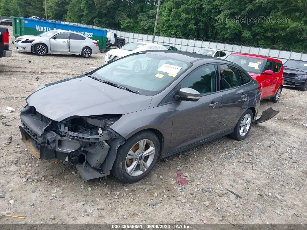 2013 Ford Focus Se Gray vin: 1FADP3F21DL318727