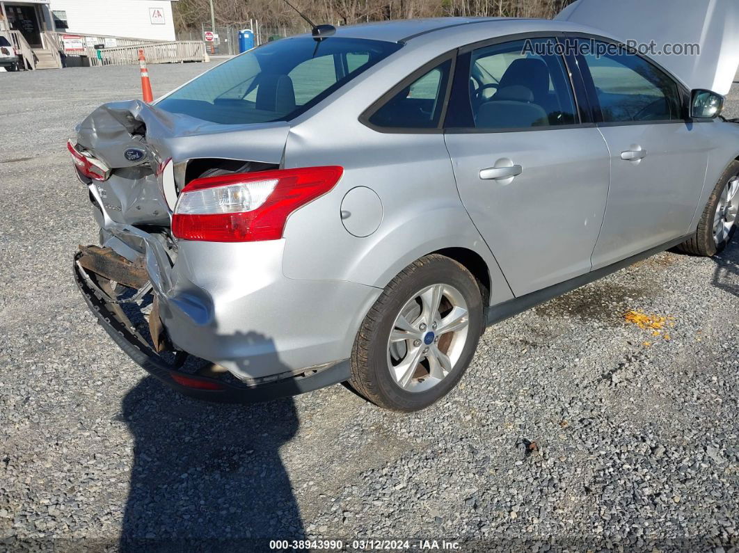 2013 Ford Focus Se Silver vin: 1FADP3F21DL325709