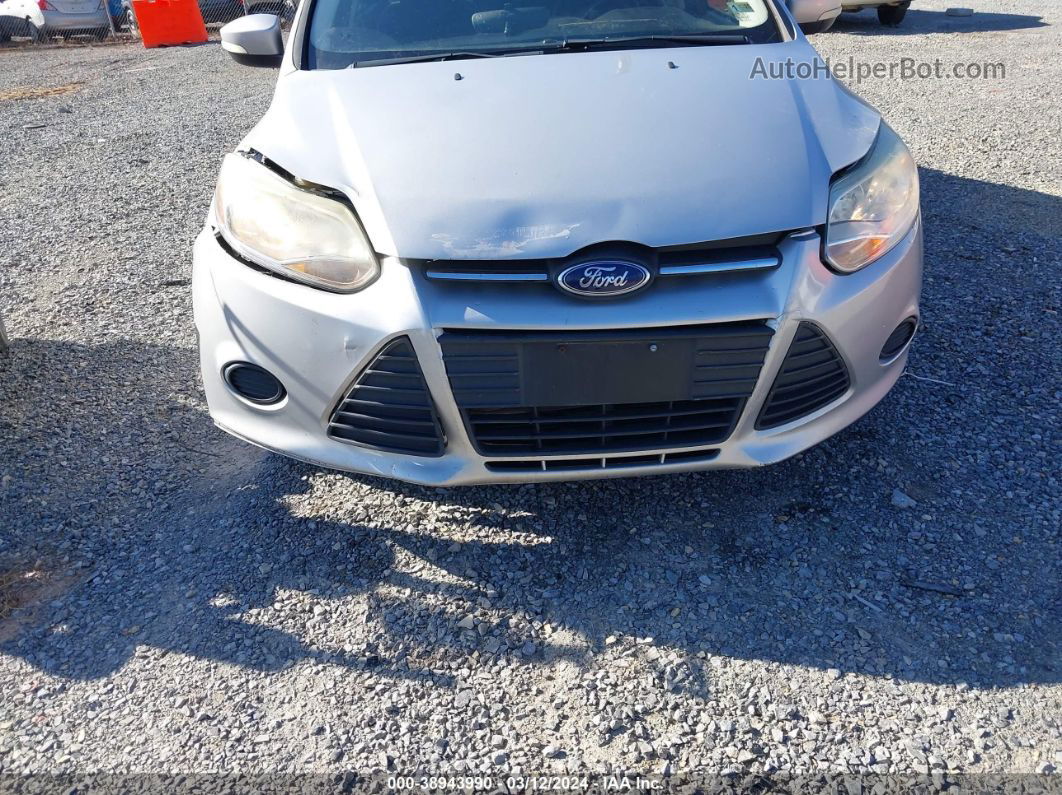 2013 Ford Focus Se Silver vin: 1FADP3F21DL325709