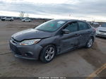 2013 Ford Focus Se Gray vin: 1FADP3F21DL332370