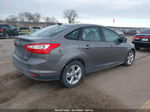 2013 Ford Focus Se Gray vin: 1FADP3F21DL332370