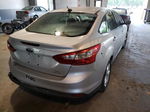 2014 Ford Focus Se Silver vin: 1FADP3F21EL124443