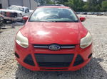 2014 Ford Focus Se Красный vin: 1FADP3F21EL126175