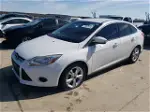 2014 Ford Focus Se White vin: 1FADP3F21EL174971