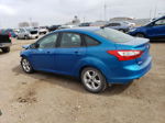 2014 Ford Focus Se Синий vin: 1FADP3F21EL179975