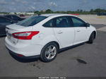 2014 Ford Focus Se White vin: 1FADP3F21EL186974