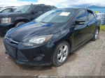 2014 Ford Focus Se Black vin: 1FADP3F21EL264184