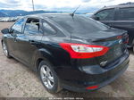 2014 Ford Focus Se Black vin: 1FADP3F21EL264184