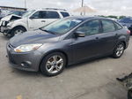 2014 Ford Focus Se Gray vin: 1FADP3F21EL275895