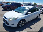 2014 Ford Focus Se White vin: 1FADP3F21EL276349