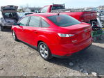 2014 Ford Focus Se Красный vin: 1FADP3F21EL283883