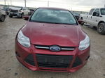 2014 Ford Focus Se Red vin: 1FADP3F21EL406176