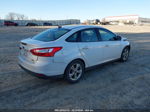 2014 Ford Focus Se White vin: 1FADP3F21EL416366