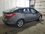 2014 Ford Focus Se Gray vin: 1FADP3F21EL426878