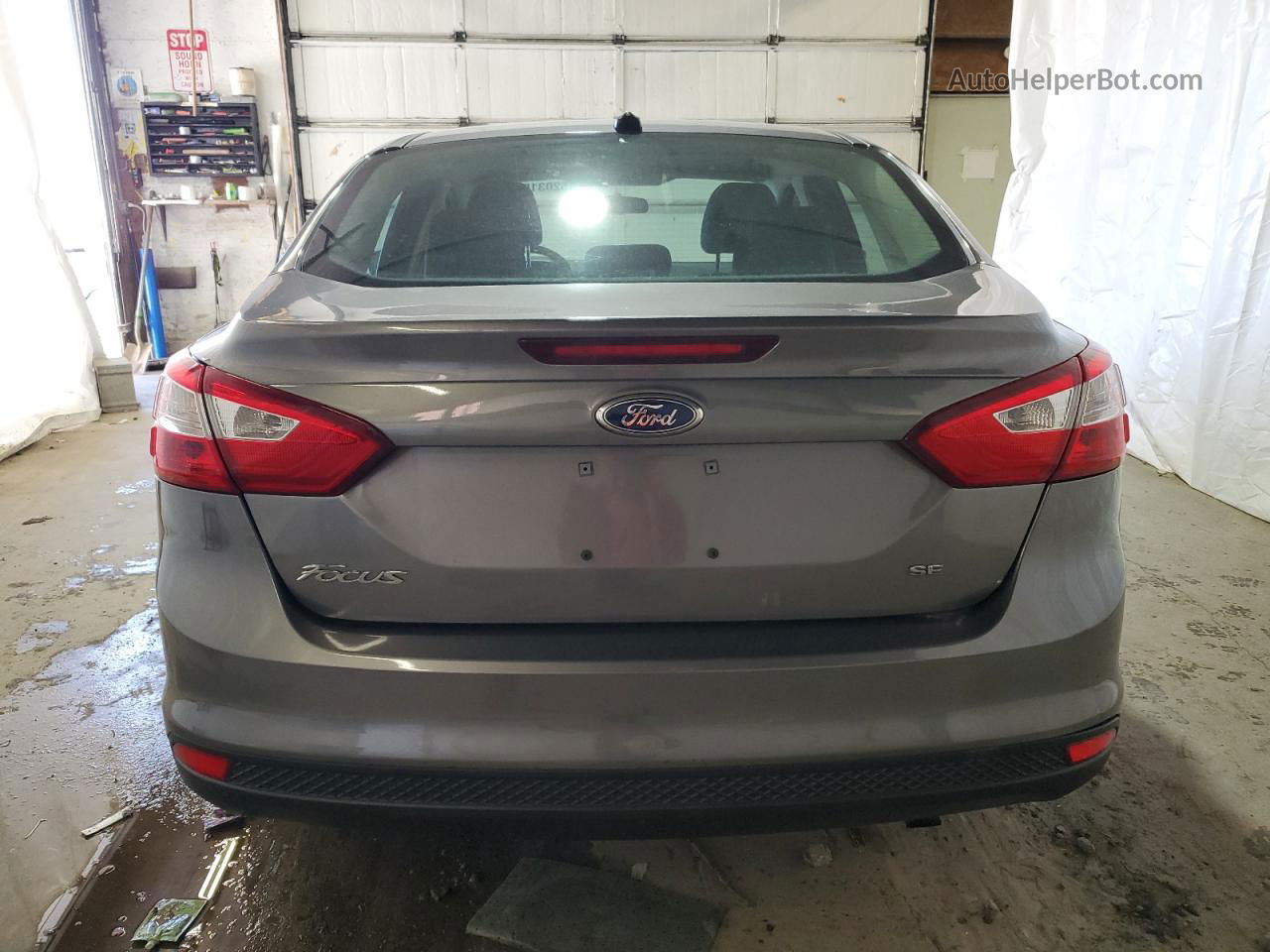 2014 Ford Focus Se Серый vin: 1FADP3F21EL426878