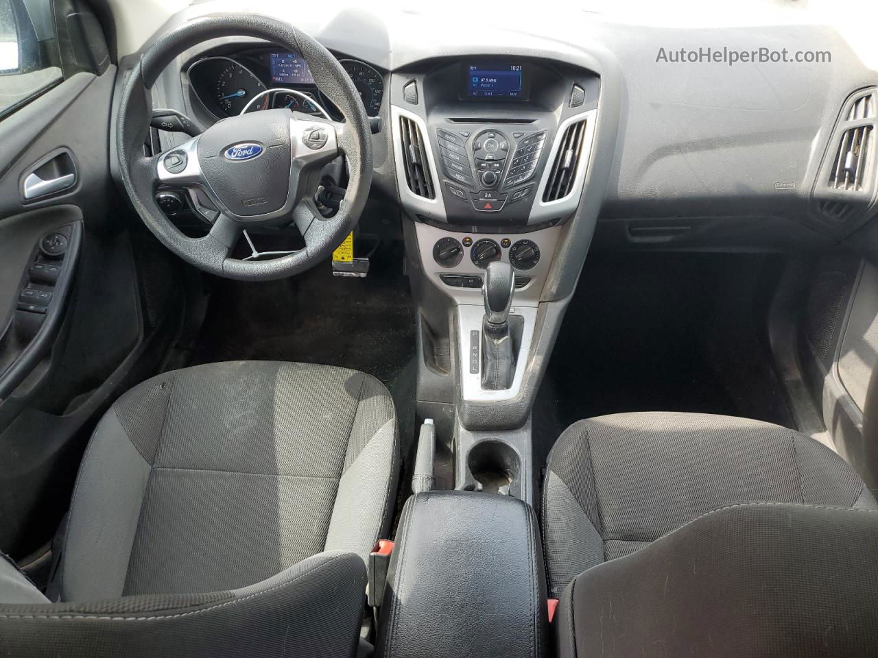 2014 Ford Focus Se Silver vin: 1FADP3F21EL430574