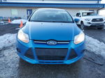 2014 Ford Focus Se Blue vin: 1FADP3F21EL449030