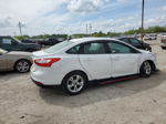 2014 Ford Focus Se Белый vin: 1FADP3F21EL449397