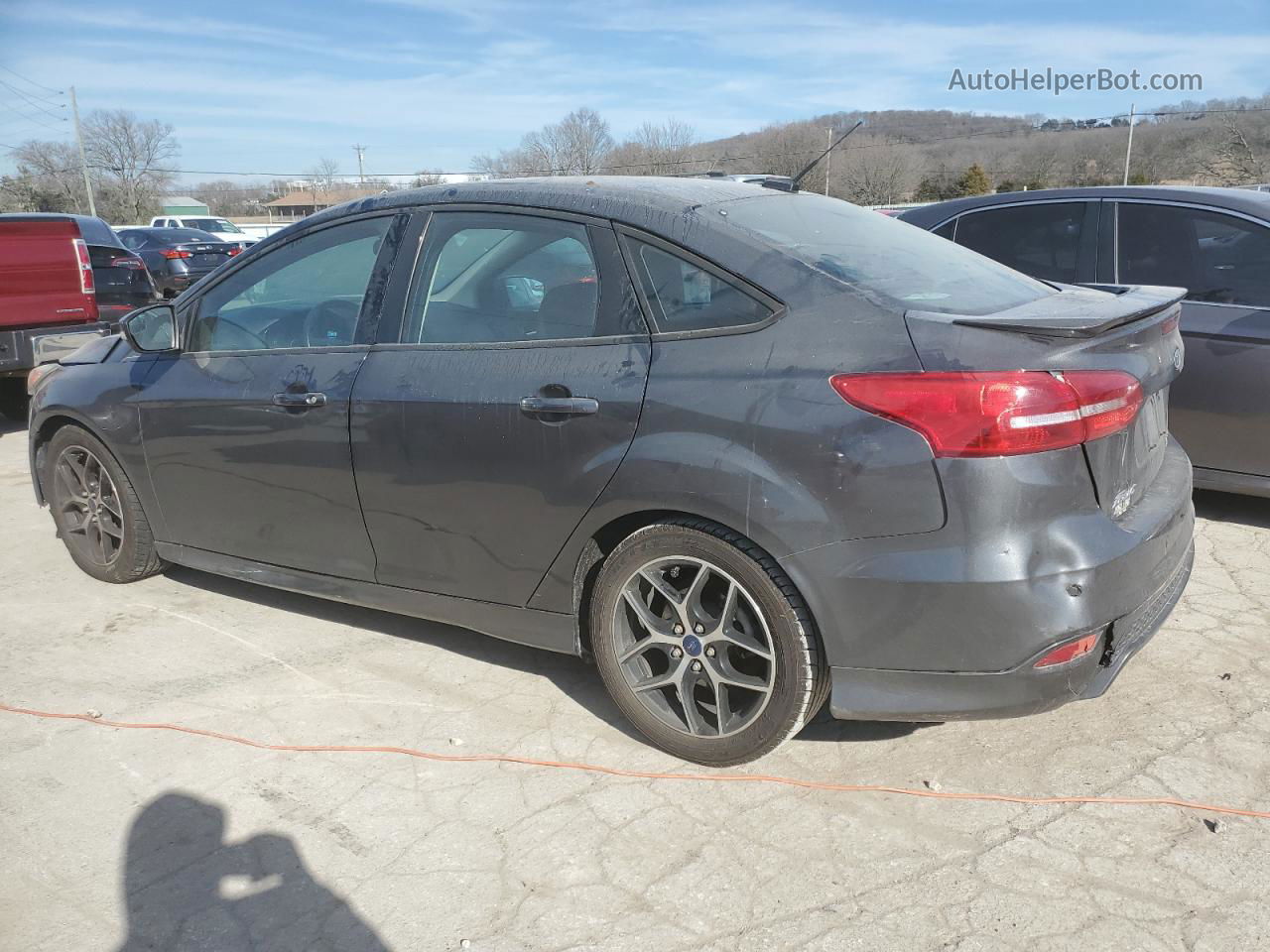 2015 Ford Focus Se Серый vin: 1FADP3F21FL214970