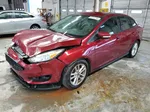 2015 Ford Focus Se Maroon vin: 1FADP3F21FL285912