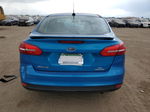 2015 Ford Focus Se Синий vin: 1FADP3F21FL334283