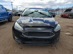 2016 Ford Focus Se Black vin: 1FADP3F21GL238476