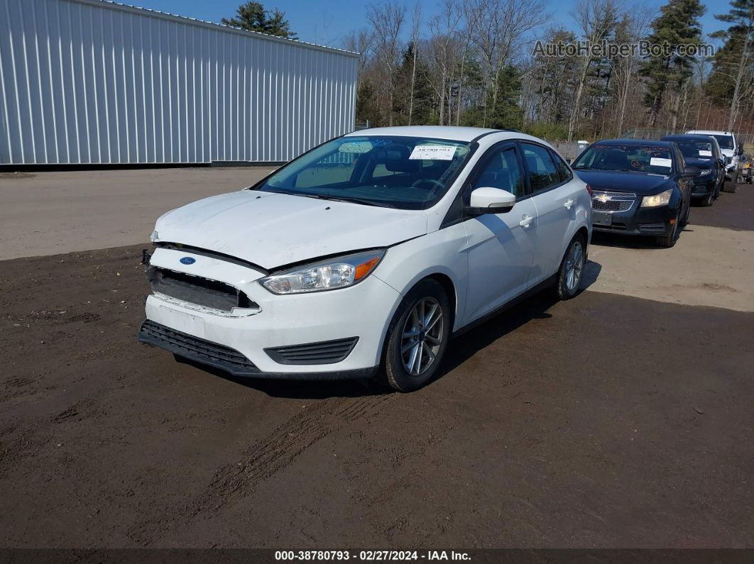 2016 Ford Focus Se Белый vin: 1FADP3F21GL349884